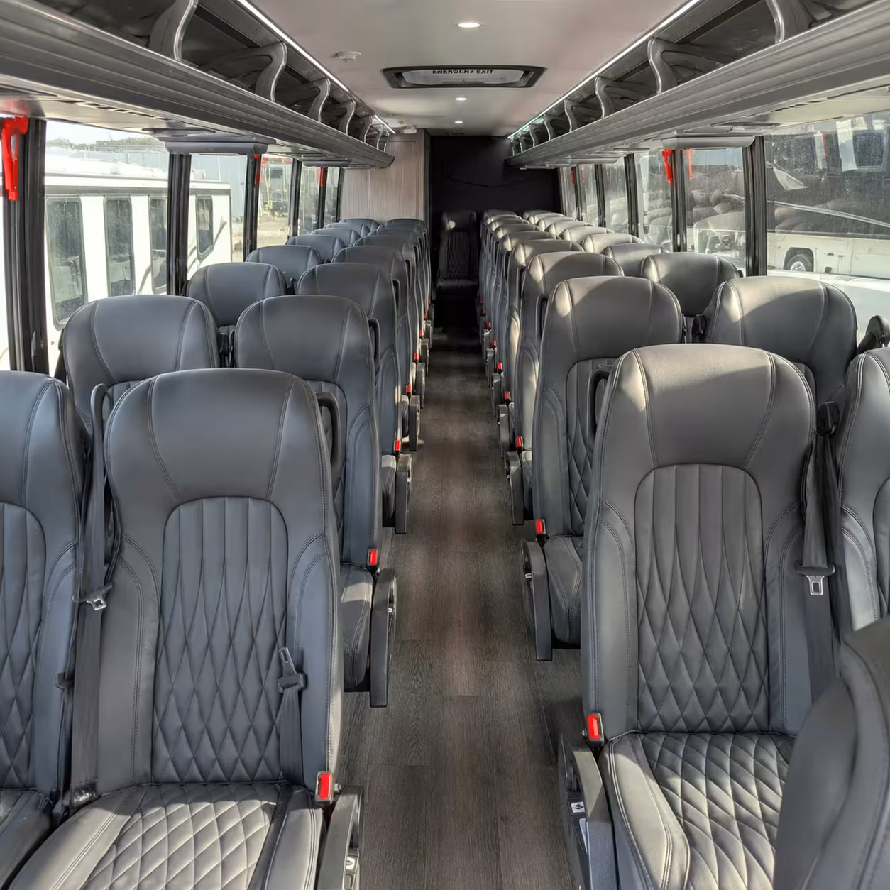 30 passenger minibus inside