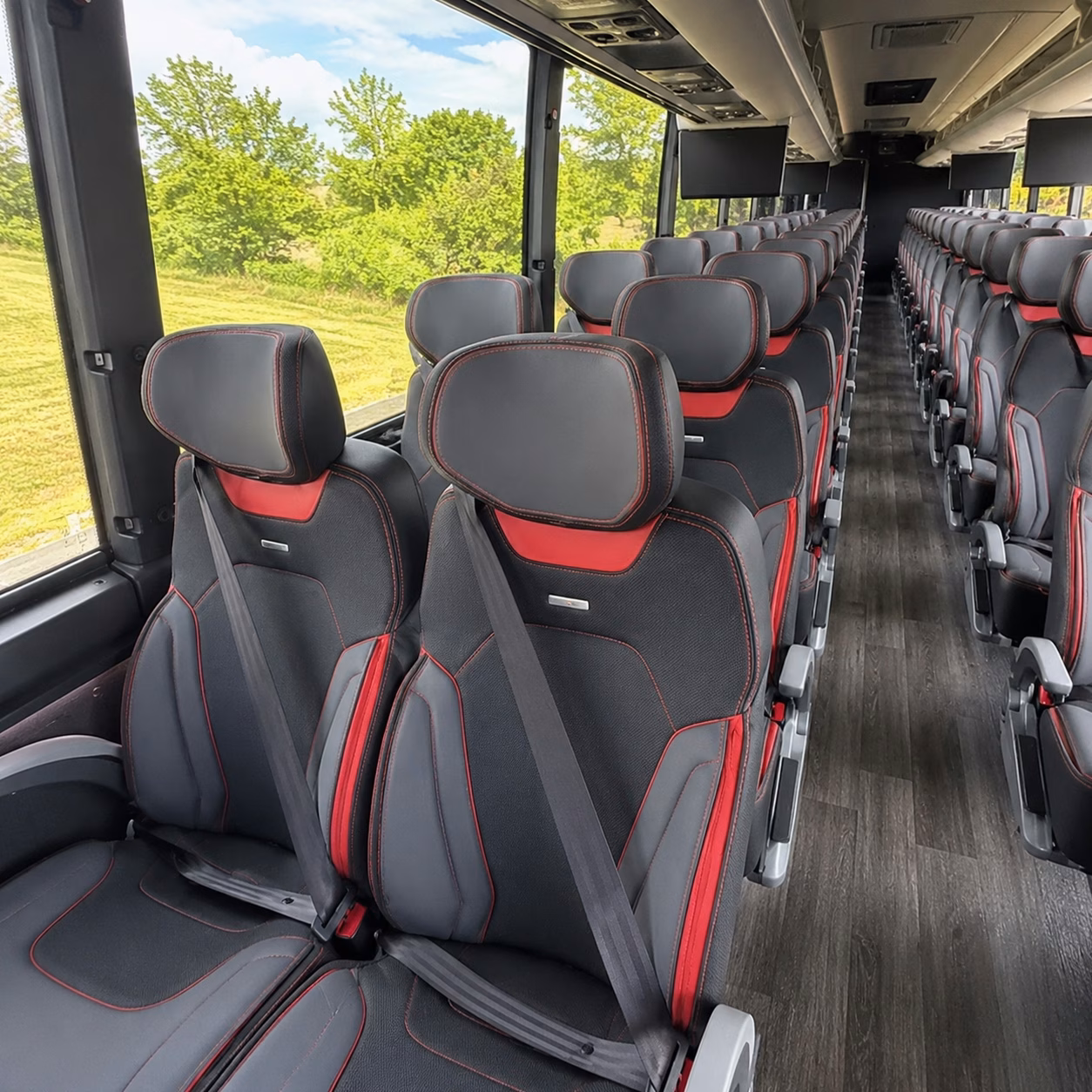 charter bus rentals for pasadena youth ministry retreats