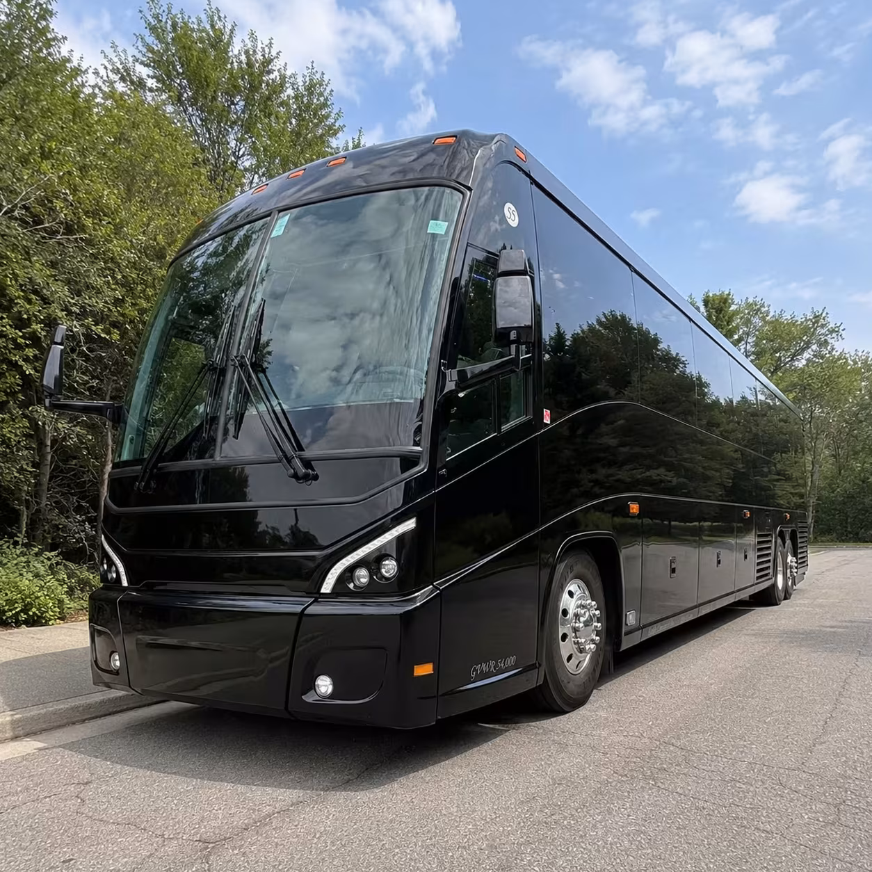 long distance shuttle buses for pasadena weddings schools and teams