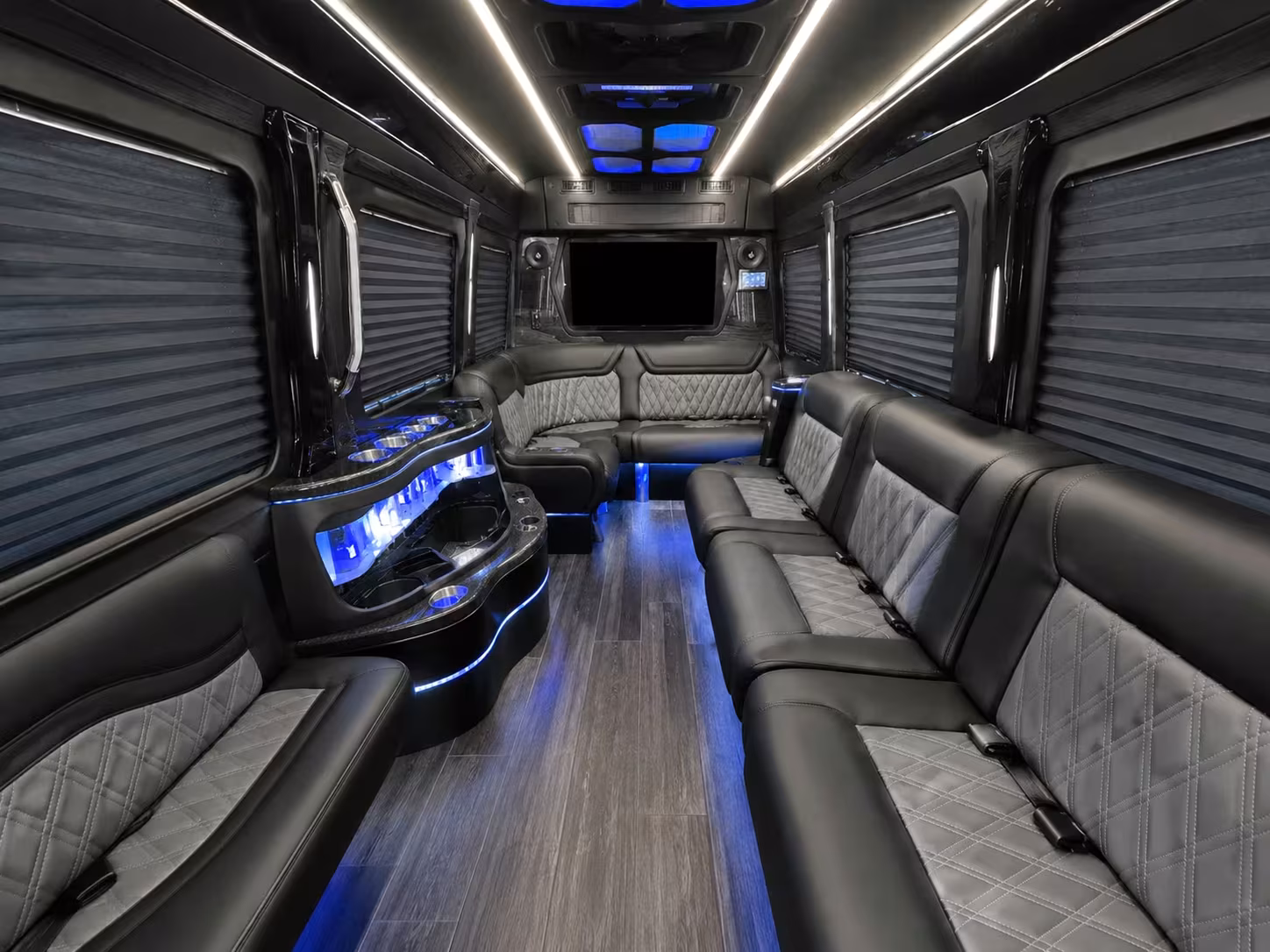 pasadena prom transportation from huntington photos to the after party