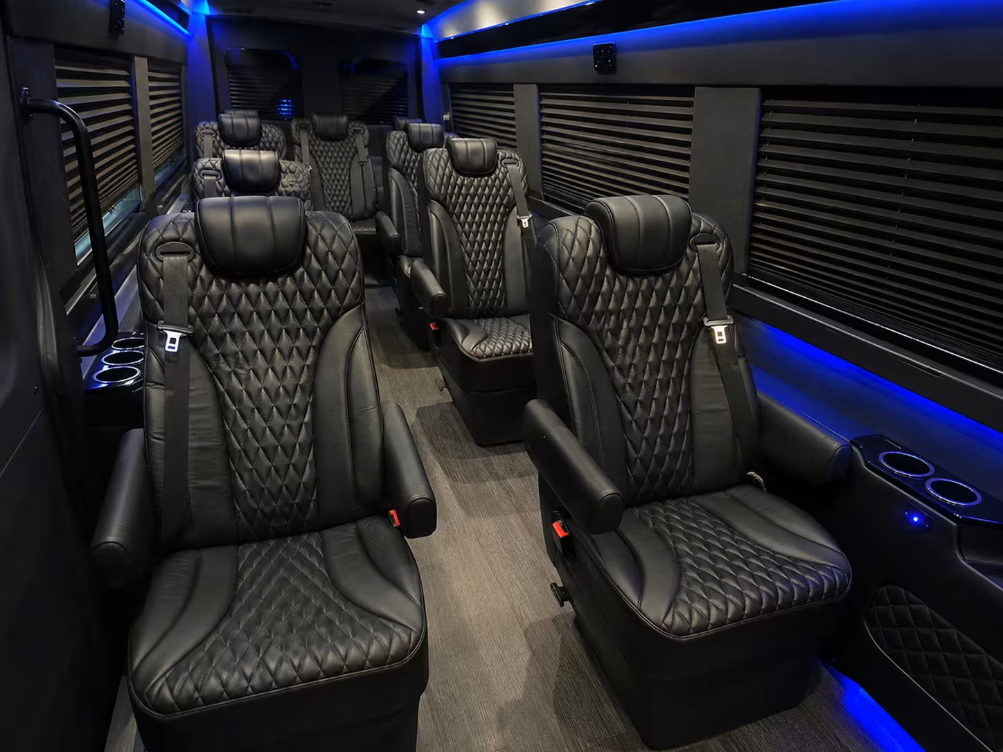 sprinter van with driver interior